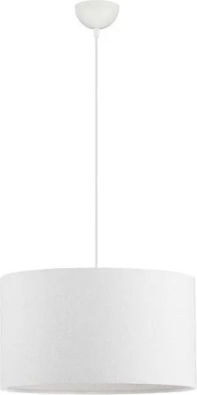 Lustra suspendata cu abajur alb SYRIN