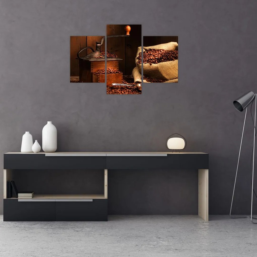 Tablou cu cafea (90x60 cm)
