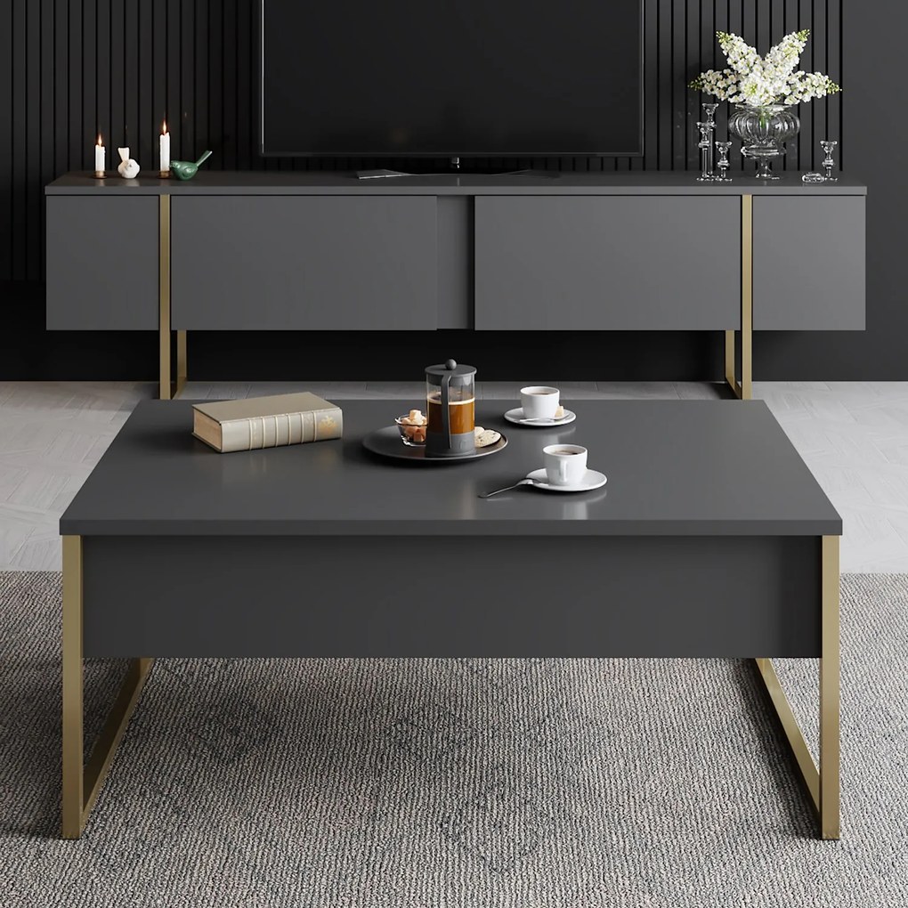 Masă de cafea Luxury (antracit). 1062895