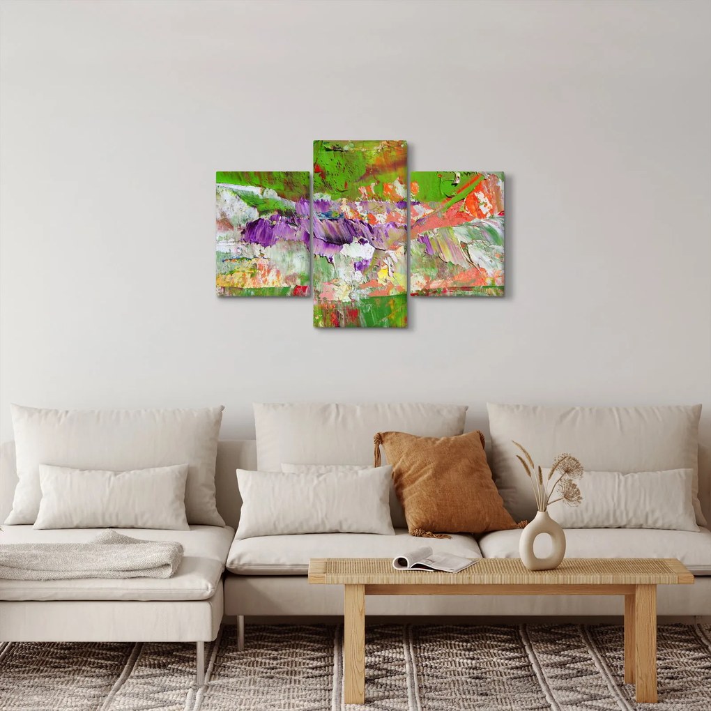Tablou cu abstracție - pictura (90x60 cm)