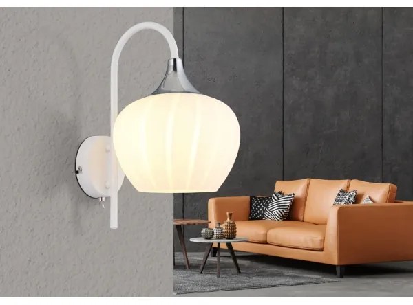 Aplică Globo 15548WW MAXY 1xE27/40W/230V alb