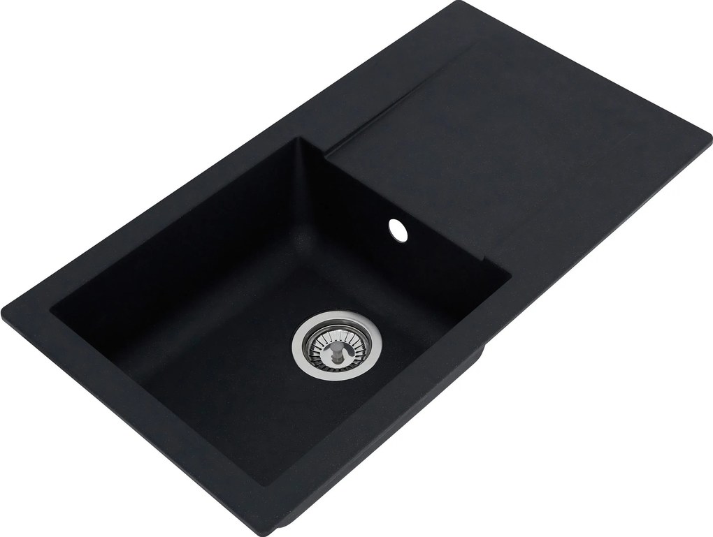 Chiuveta Respekta negru 78x43.5 cm