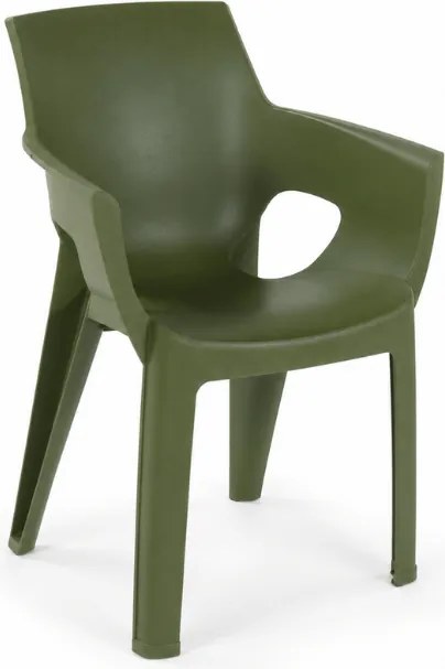 Scaun de gradina pentru servit masa IVY, verde