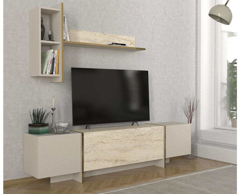 Mobilier living Veya 3 (Travertin + Nisipiu) . 1102632