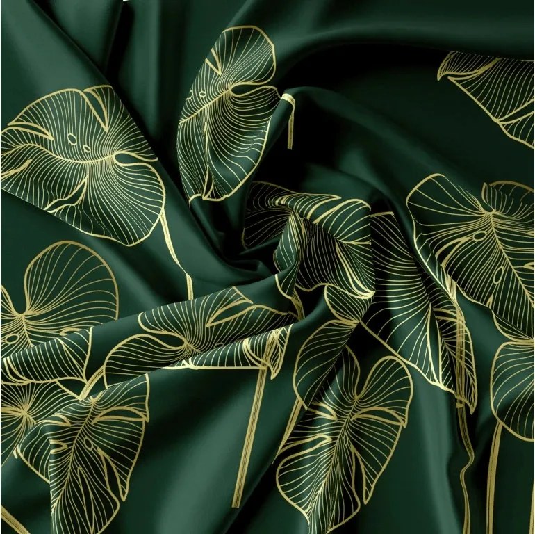 Lenjerie de pat din microfibra VENECIA verde Dimensiune lenjerie de pat: 2 buc 70 x 90 cm | 200 x 220 cm