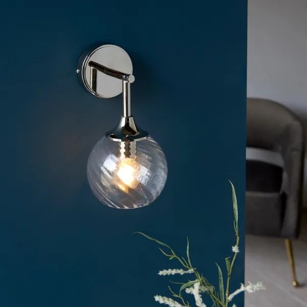 Endon 104052 - Aplica de perete ALLEGRA 1xE14/7W/230V crom lucios