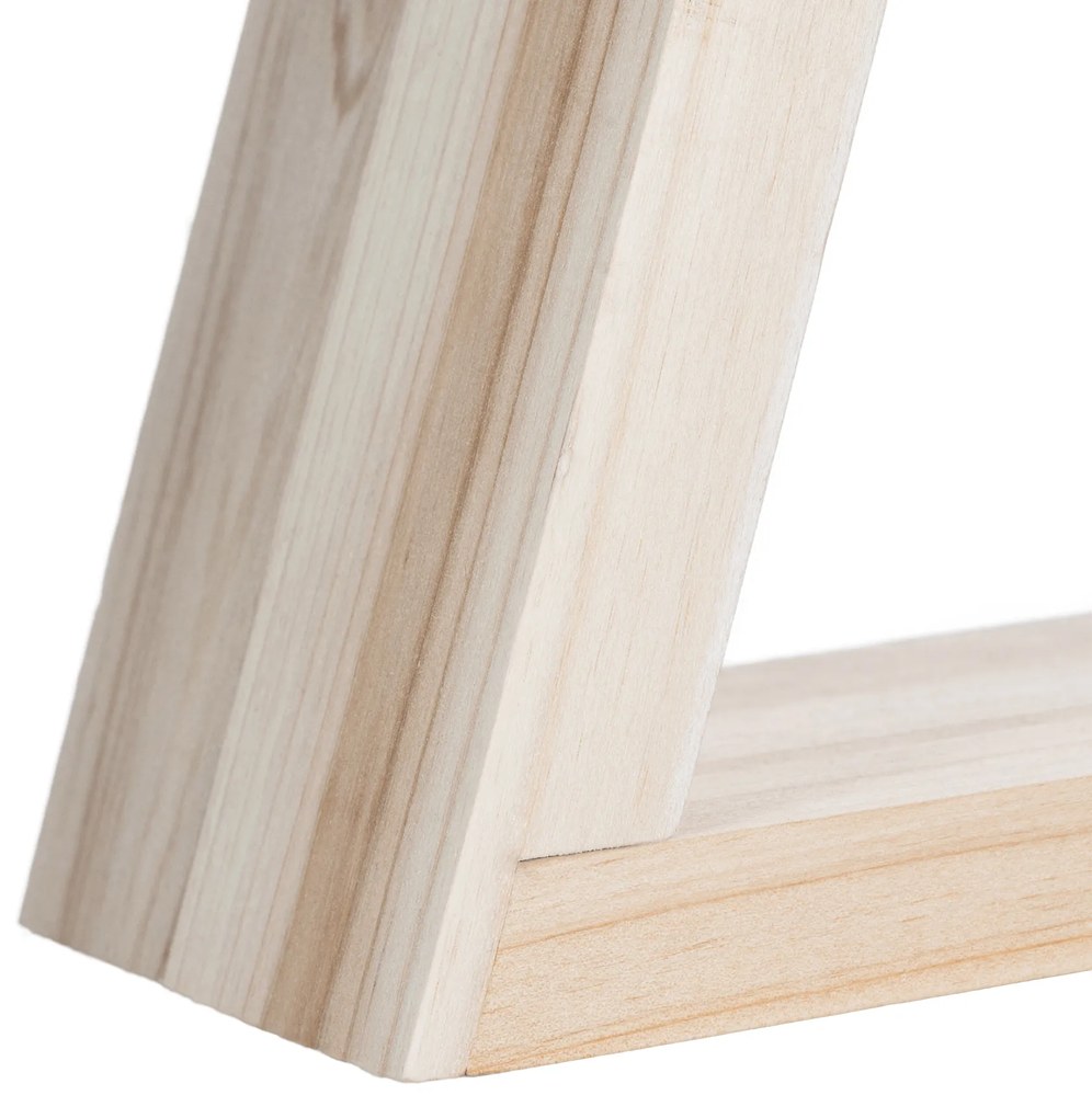 Raft pentru copii Cinderella (alb + natural). 1028668
