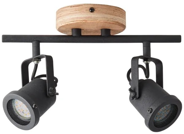 Brilliant - Lampă spot INGE, 2x GU10/6W/230V, finisaj pin