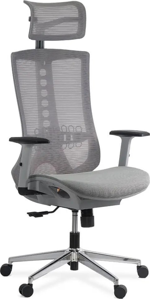 Scaun ergonomic SYYT 9510, spătar înalt și bază metalică