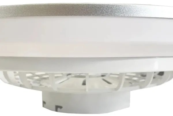 Plafonieră LED cu ventilator OPAL LED/48W/230V + telecomandă