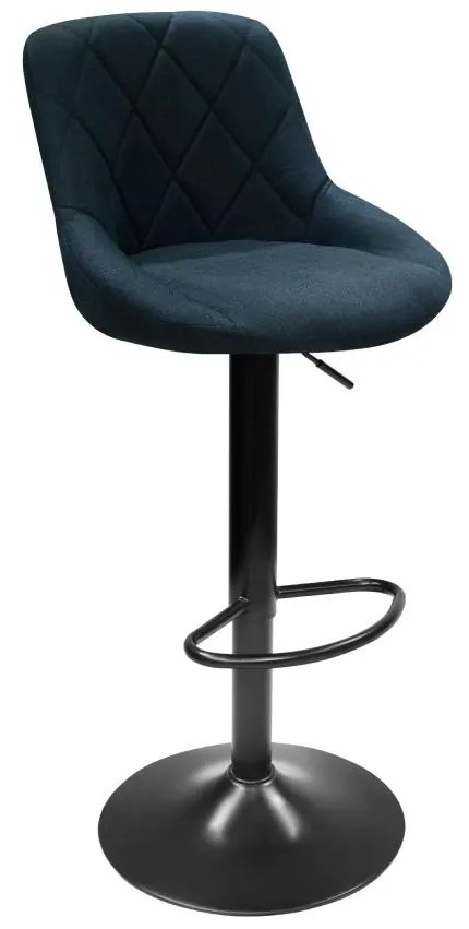 Scaun tip bar Teken (albastru închis + negru) . 1116526
