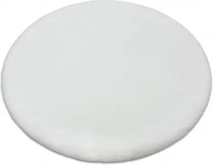 Covor BUNNY cerc alb cerc 80 cm