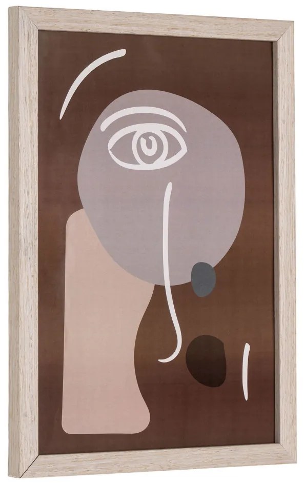 Set de artă de perete Madison, natural, 3 piese