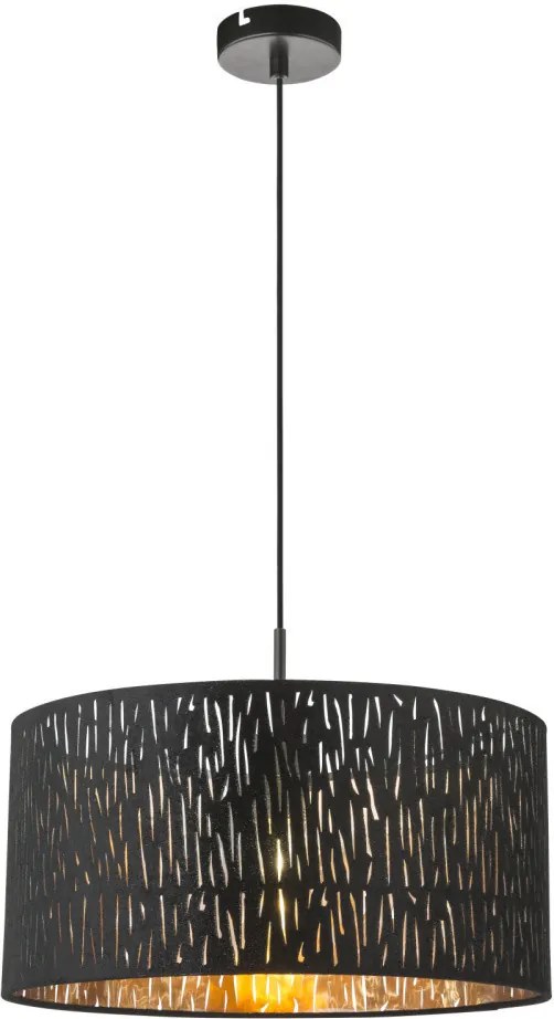 Globo TUXON 15264H Pendul cu 1 braț negru metal 1 x E27 max. 60W IP20