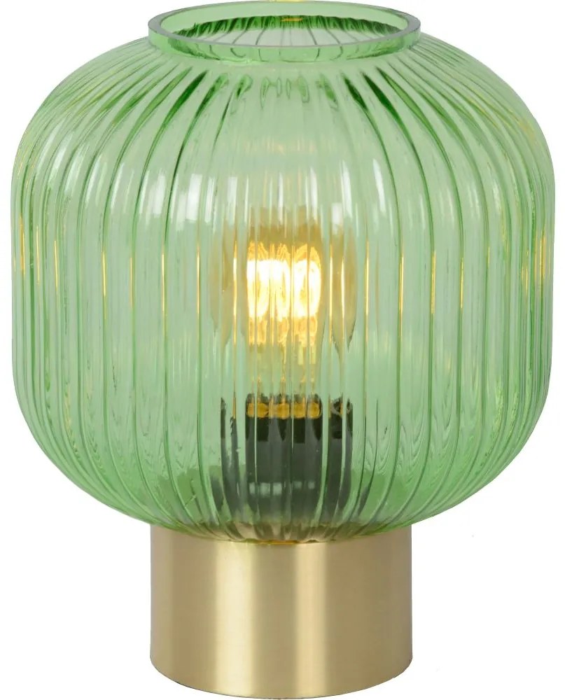 Lampă de masă Lucide 45586/20/33 MALOTO 1xE27/40W/230V verde/auriu