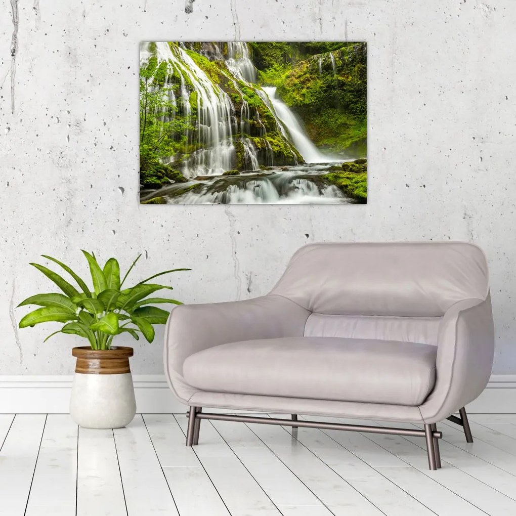Tablou - Cascada, Wind River Valley (70x50 cm)