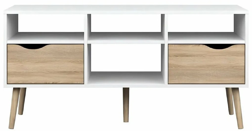 Măsuță TV OSLO 75391, albă