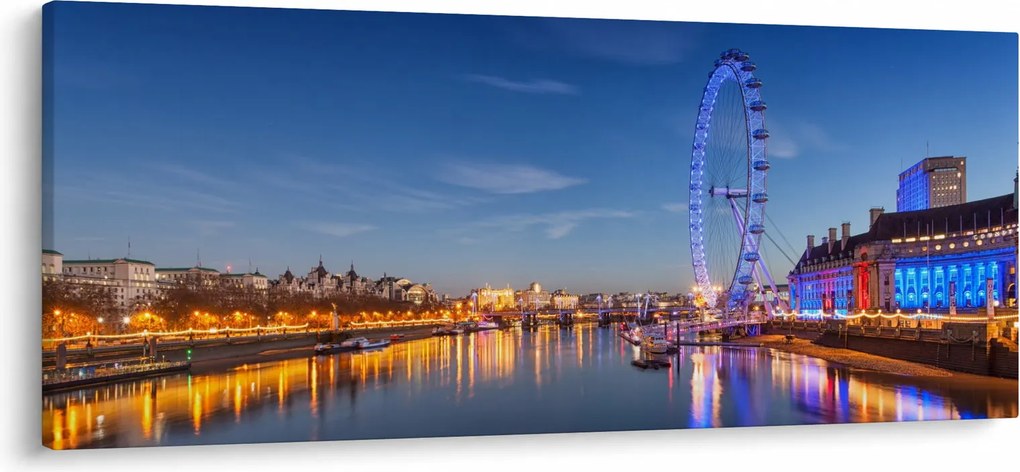 Tablou London Eye (120x50 cm)
