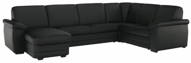 Coltar Living Extensibil BITER U Negru Stanga