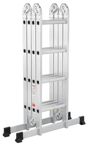 Juskys Scară multifuncțională din aluminiu 470 cm