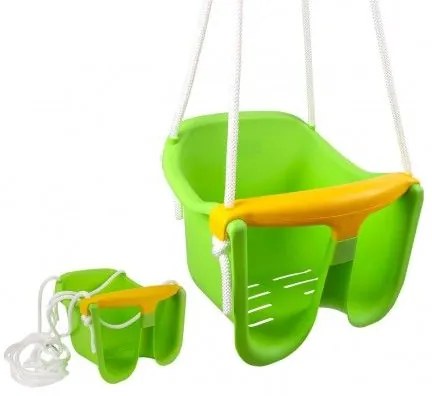 Leagăn plastic, verde, capacitate de încărcare 25kg, 12luni