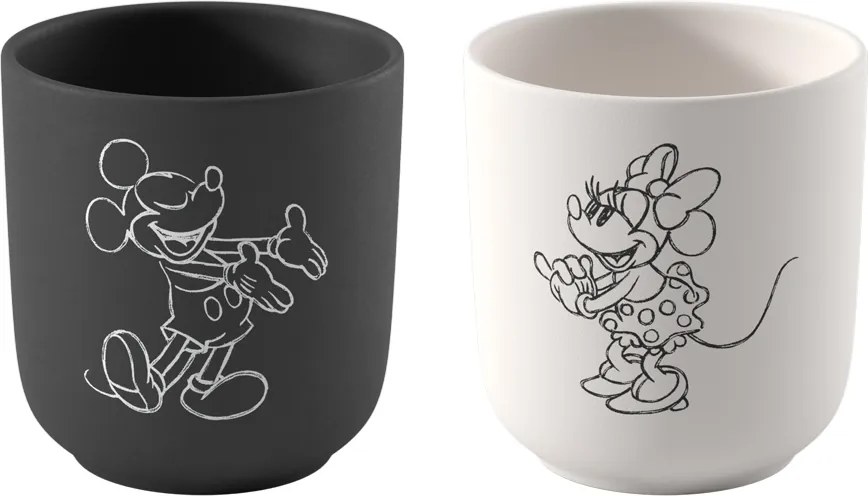 Cană de cafea Manufacture Rock - Mickey Mouse, 2 buc. Villeroy & Boch
