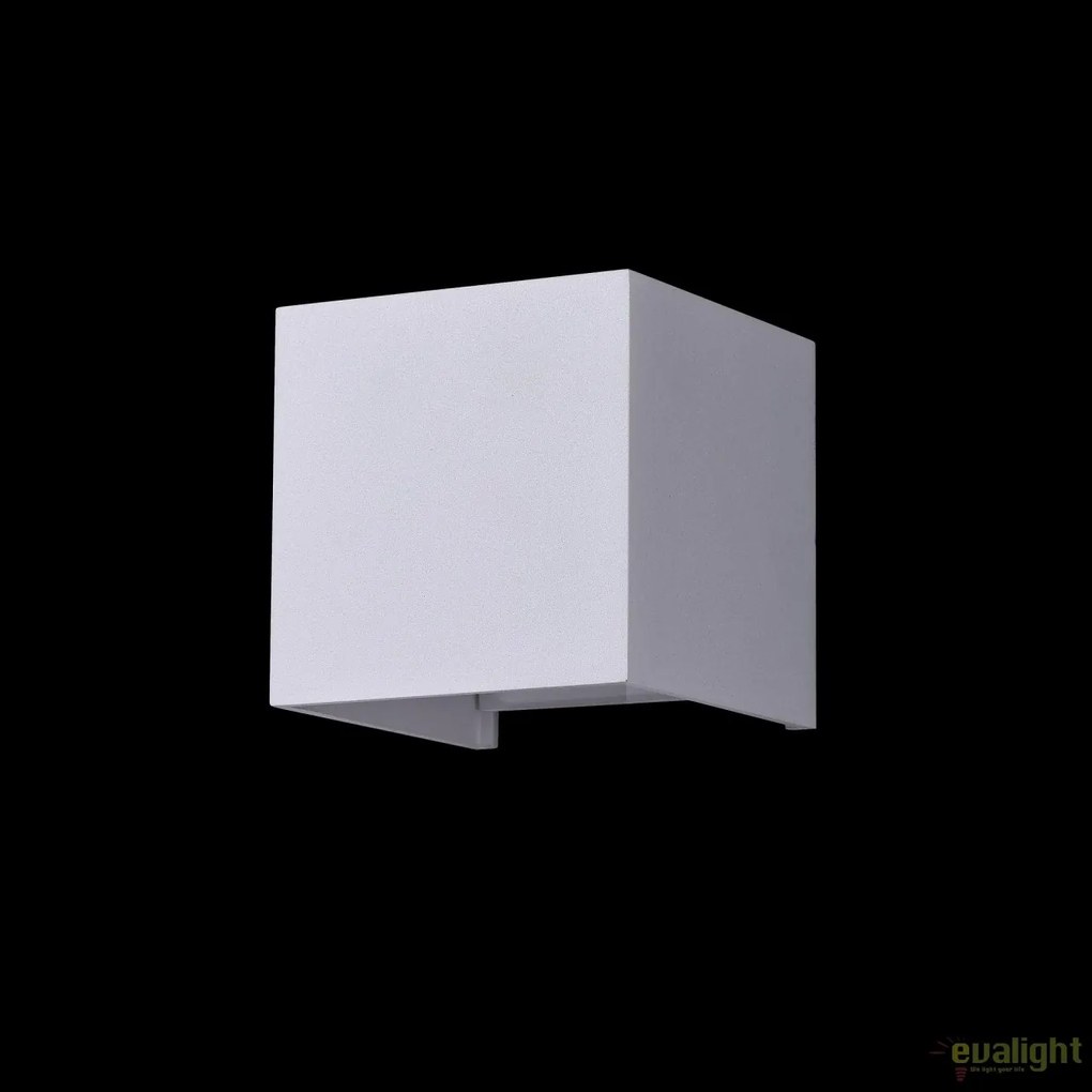 Aplica de exterior cu protectie IP54, 10x10cm, Fulton alb MYO572WL-L6W