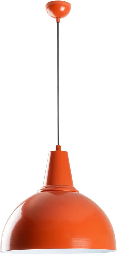Lustra KURE 2451, portocaliu, metal, 30x32-121 cm