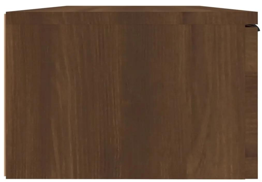 Dulapuri de perete 2 buc stejar maro 68x30x20 cm lemn prelucrat Stejar brun