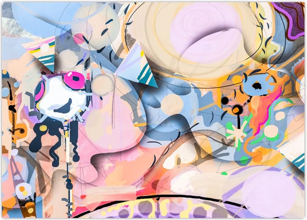 Tablou - Abstracție de basm (70x50 cm)