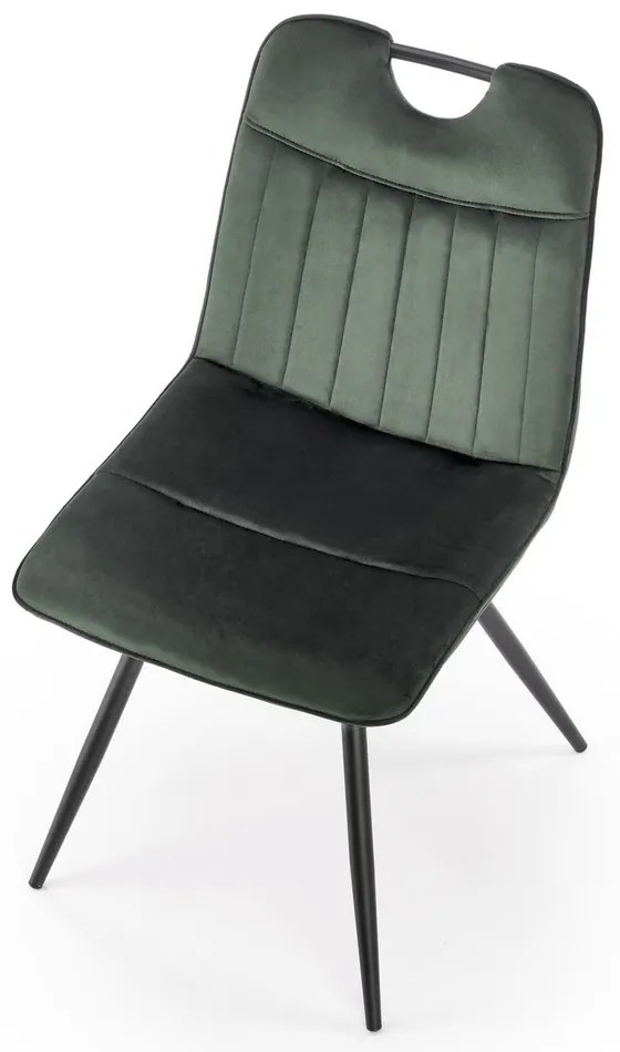 Scaun de bucaterie Olindo, verde
