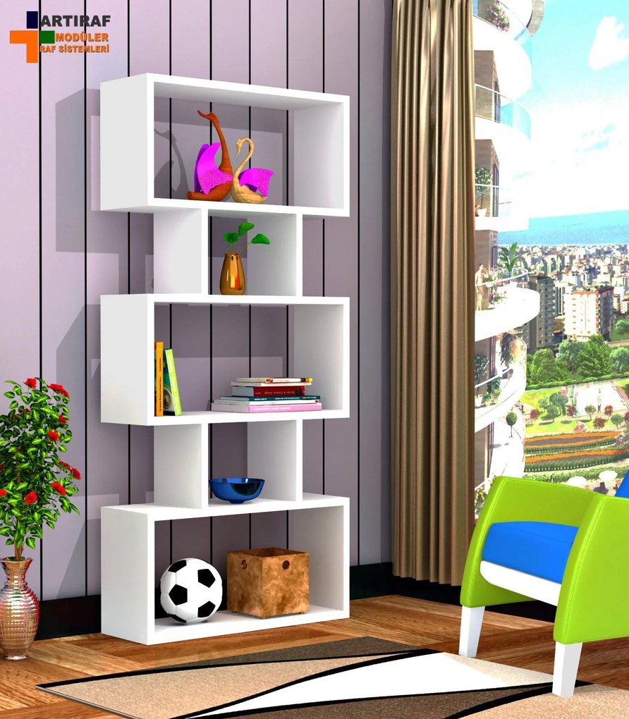 Biblioteca - Lona - Alb