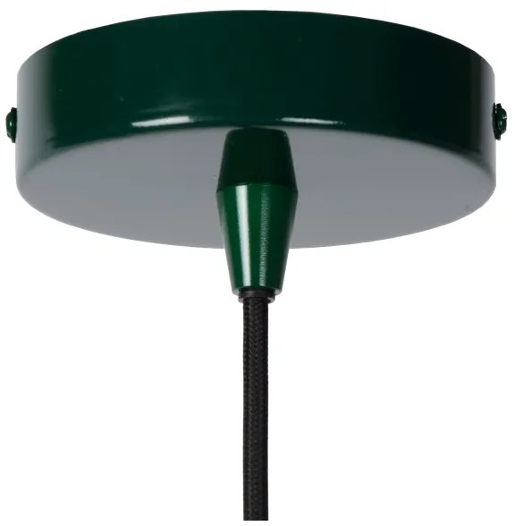 Lustră pe cablu MISHA 1xE27/60W/230V verde Lucide 30482/31/33