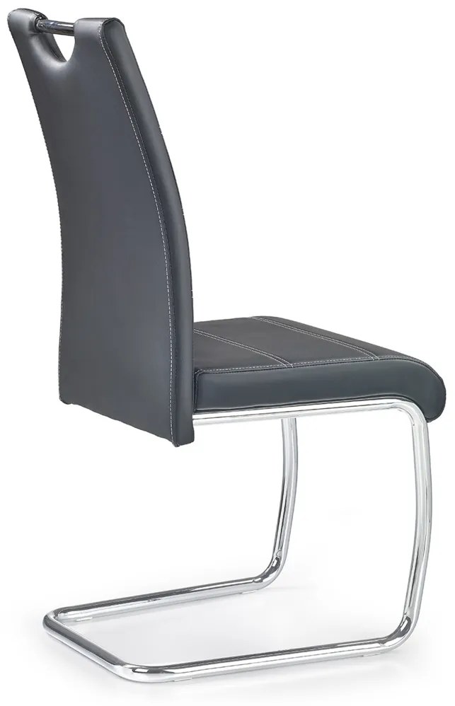 Scaun K211 piele ecologica negru