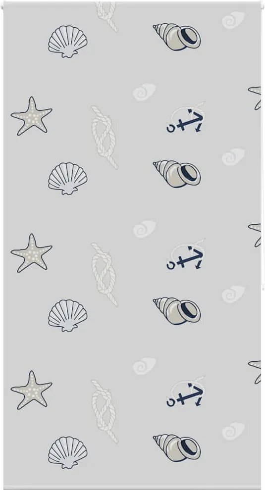 vidaXL Jaluzea cu rolă de duș 120x240 cm lățime material 116 cm