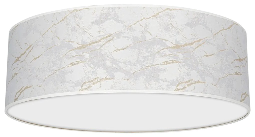 Plafoniera design modern SENSO alb, auriu, 60cm