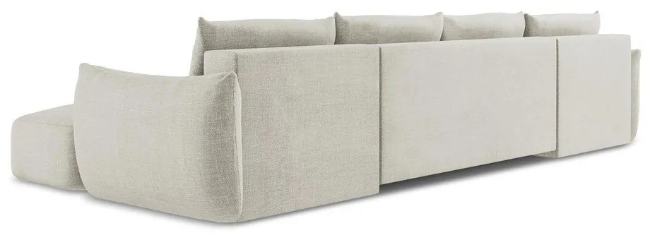 Colțar bej extensibil (în formă de "U") Leila – Makamii