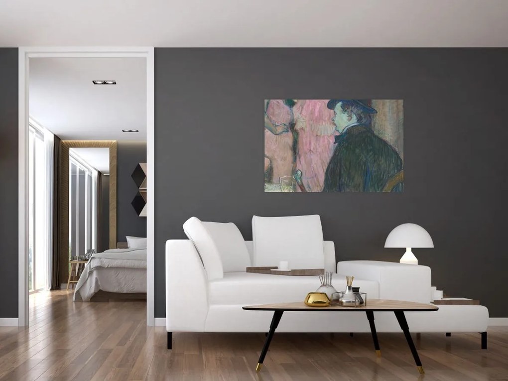 Tablou - Henri de Toulouse-Lautrec, Maxime Dethomas, reproducere (90x60 cm)