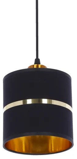 Lustră pe cablu ASSAM 3xE27/60W/230V negru