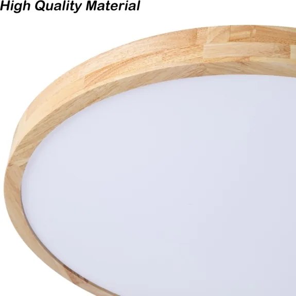 Brilagi - Corp de iluminat LED dimabil WOODLINE LED/72W/230V 3000-6000K stejar diam. 60 cm + telecomandă