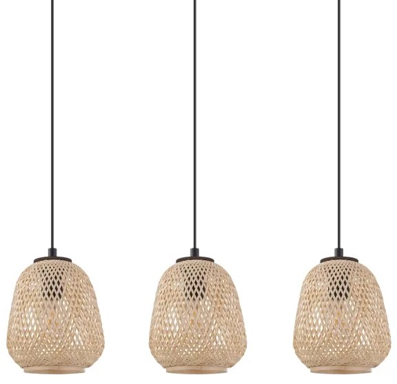 Eglo 43262 - Lustră pe cablu DEMBLEBY 3xE27/40W/230V