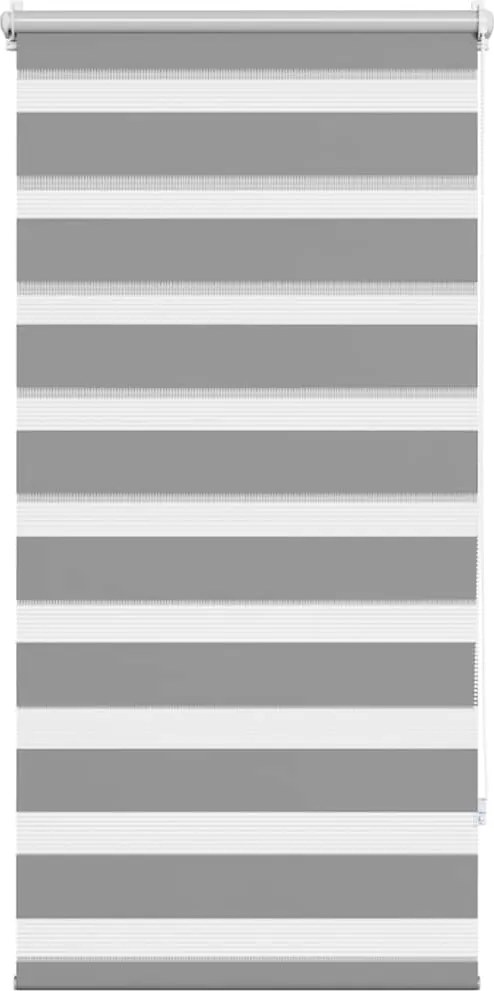 vidaXL Jaluzea Zebră 80,9x150 cm Lățime material 76,7 cm gri