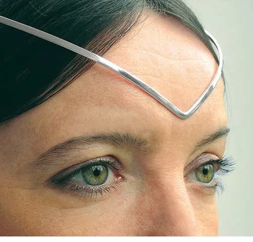 Tiara bronz placat cu argint BK111A