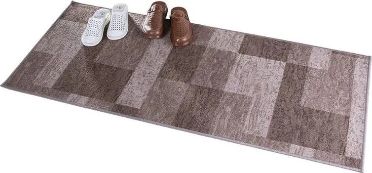 decoDoma Covor mic ICONA, maro 67 x 250 cm