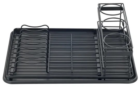 WENKO 54798100 - Scurgător de vase AMY 42,5x31,5 cm negru