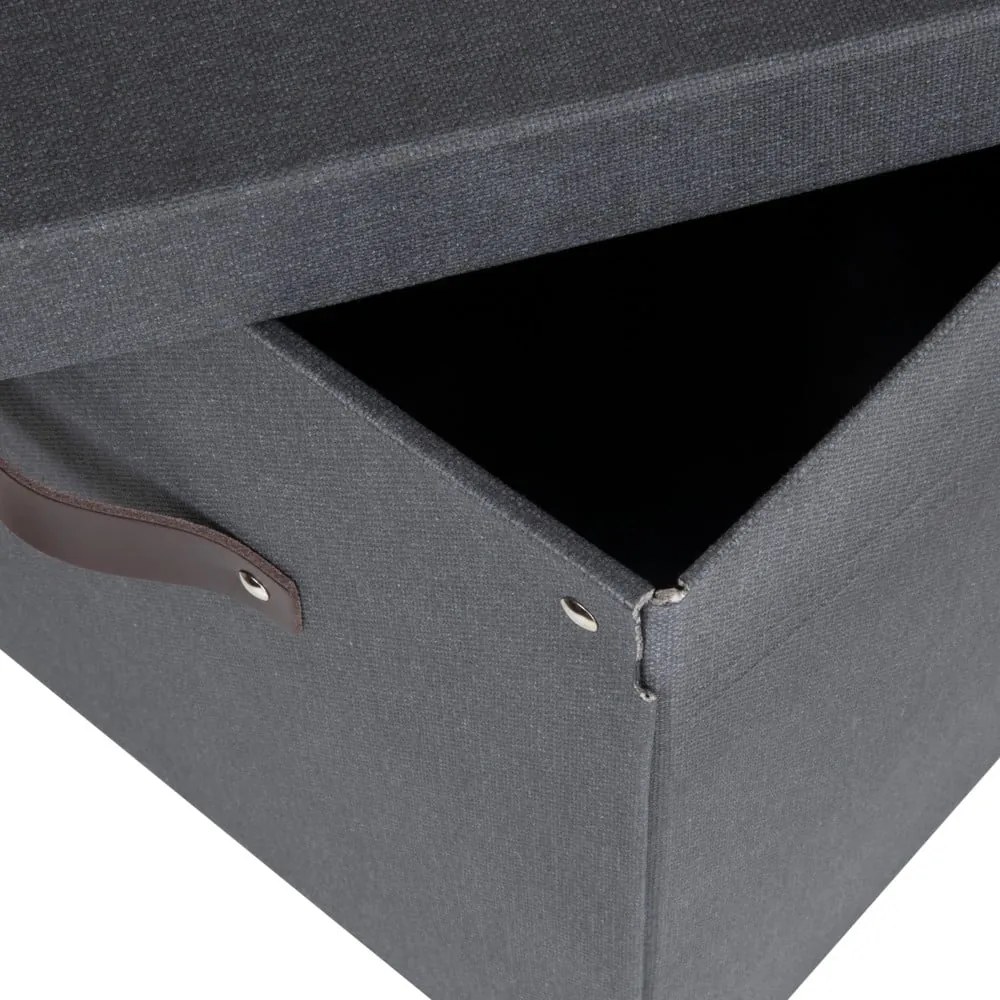 Cutie de depozitare Bigso Box din Suedia Logan, negru