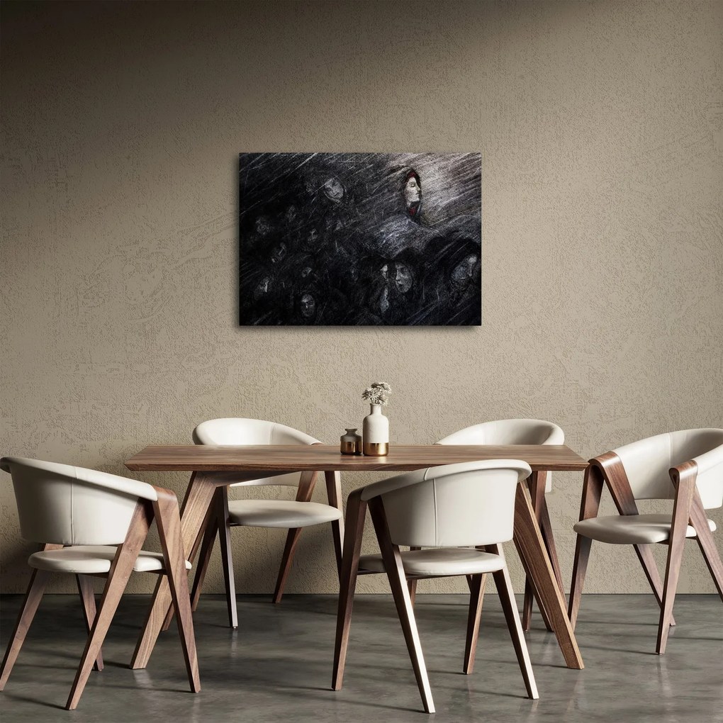Tablou - Tristețe și renunțare (70x50 cm)
