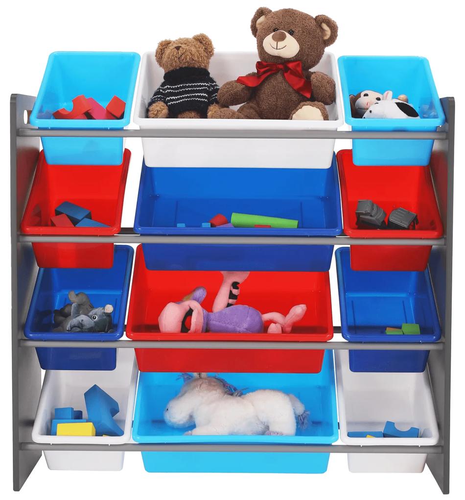 Zondo Organizator pentru jucării Kinder 1 (multicolor + gri). 1029672