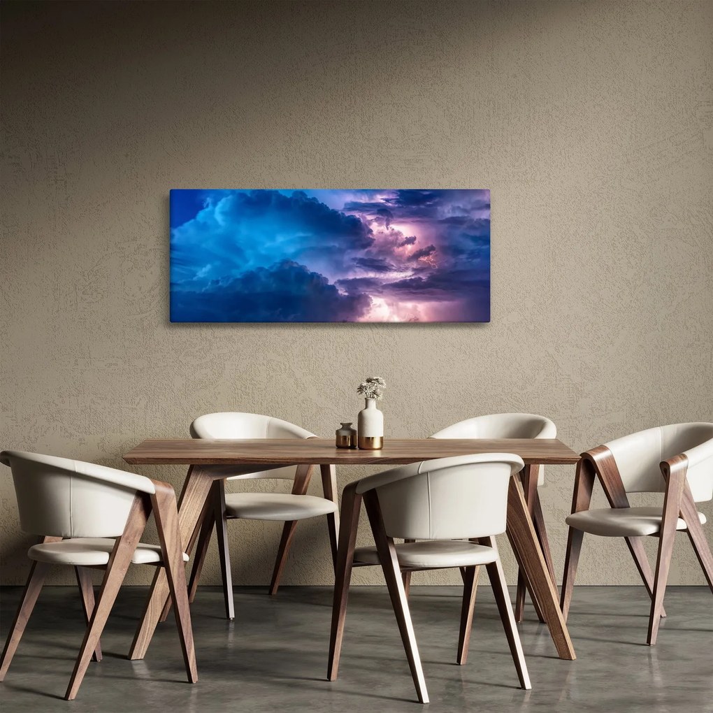 Tablou cu nori (120x50 cm)