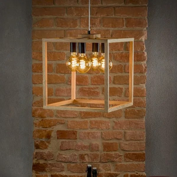 Lustră pe cablu Spot-Light 61540474 KAGO 4xE27/60W/230V